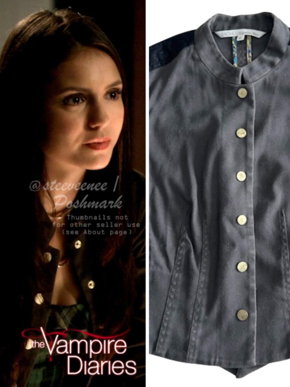 Rachel Roy Countryside Jacket ASO Elena Gilbert